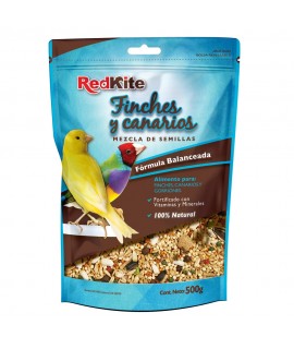 Alimento Finches y Canarios 500grs Redkite