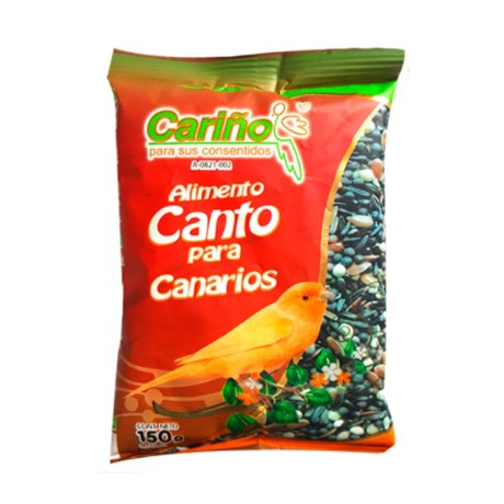 Alimento Canto Canario 1 pz 150 grs Cariño (Cja 60)
