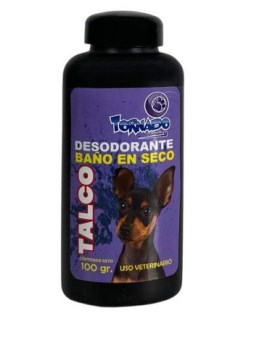 Talco Desodorante p/perro 100gr Tornado